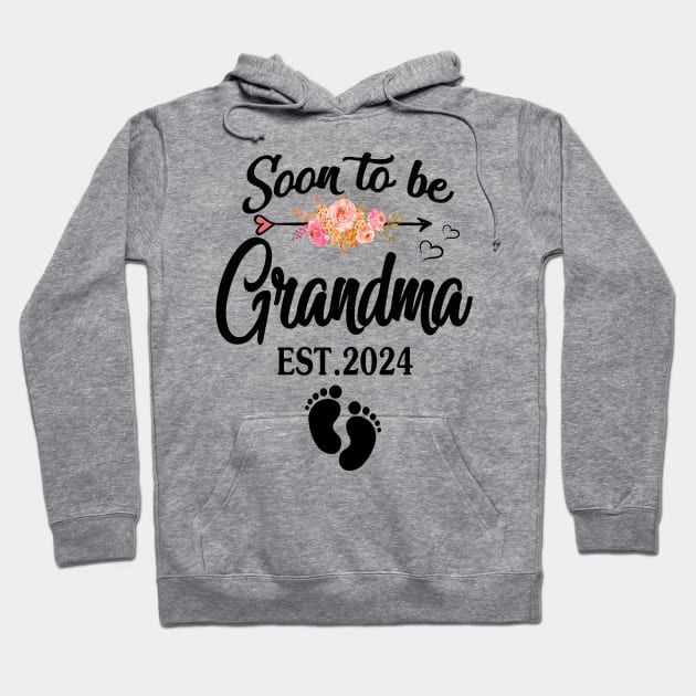 soon to be Grandma 2024 Hoodie by Bagshaw Gravity